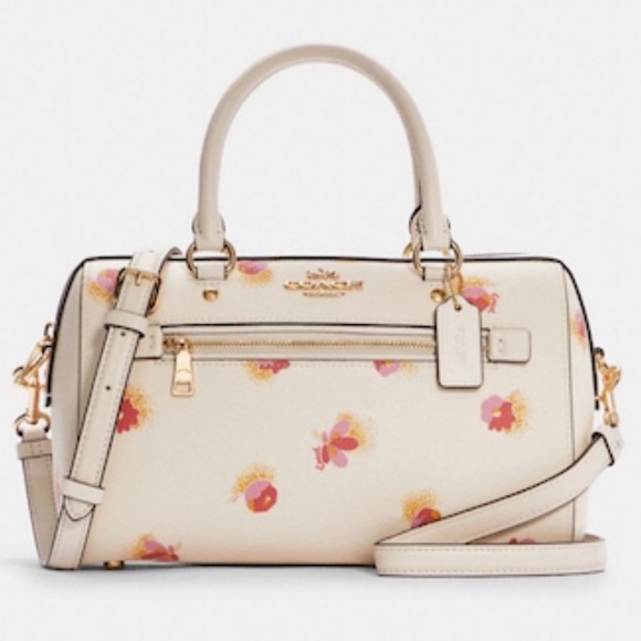 Coach Rowan Satchel and ID Case NWT - Picture 2 of 5